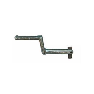 Axe de charnière Ø 12 mm avec nez tombant