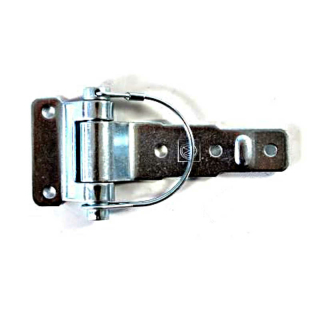 Charnière de porte, galvanisée, droite à visser, longueur 146 mm