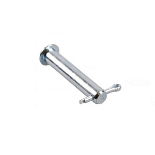 Goupille fendue avec goupille fendue, galvanisée 12 x 65 mm