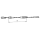 Câbles Bowden KNOTT ancien design HL 800 mm / GL 1100 mm