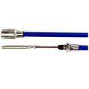 NOEUDS NIROSTA Bowden cloche de câble Ø 19 mm HL 830 mm / GL 1040 mm