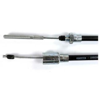 Frein à câble KNOTT Bowden 300 x 60, cloche Ø 25,5 mm HL 1200 mm / GL 1460 mm
