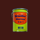 Brantho Korrux "3 en 1" 5 litres brun acajou...