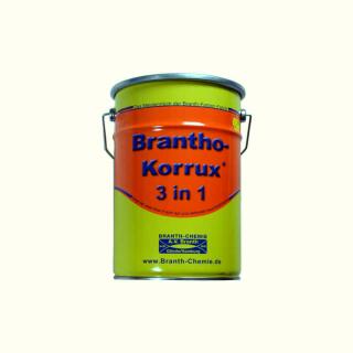 Brantho Korrux "3 en 1" 5 litres blanc signalisation RAL 9016