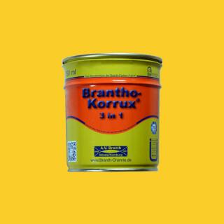 Brantho Korrux "3 en 1" bidon de 0,75 litre jaune doré RAL 1004