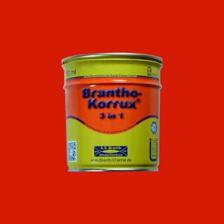 Brantho Korrux "3 en 1" bidon de 0,75 litre, fût rouge BK320 = RAL 3028