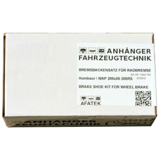 Jeu de mâchoires de frein Humbaur / WAP 200x50 205RS