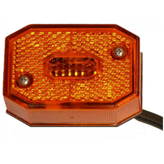 Câble Flexipoint LED DC 0,5 m, feu de position latéral jaune