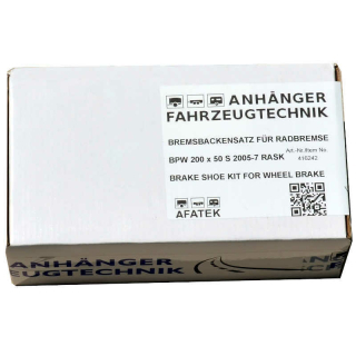Jeu de mâchoires de frein BPW 200 x 50 pour S 2005-7 RASK