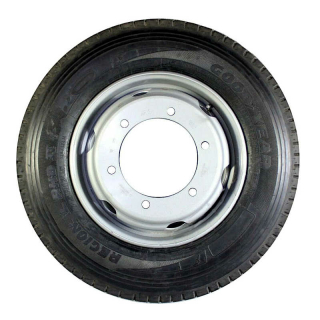 Roue complète 100 km / h pneus 205 / 75R17.5 jante 6,00-