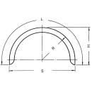 Profil daile simple essieu 12/40 B180 R250 L800 S500 H250