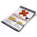 Patch de bâche autocollante 0,20 x 0,30 m vert RAL 6026