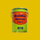 Brantho Korrux "3 en 1" 5 litres jaune de sécurité RAL 1003