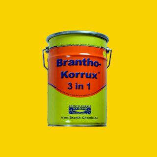 Brantho Korrux "3 en 1" 5 litres jaune signalisation RAL 1023