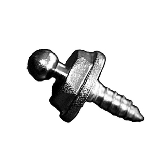Fermeture Tenax partie inférieure 12 mm de long nickel