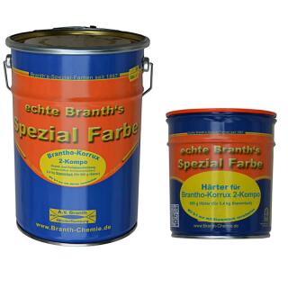 Brantho-Korrux 2-Kompo 5,4 kg base de laque + 0,6 kg de durcisseur vert citron
