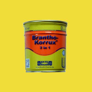 Brantho Korrux "3 en 1" bidon de 0,75 litre jaune RAL 1016