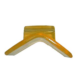 Support avant axe polyuréthane Ø 12,5 mm 70 x 150 mm