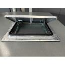 Clapet dair de toit 265 x 215 mm, argent galvanisé, acier