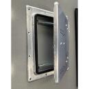 Clapet dair de toit 265 x 215 mm, argent galvanisé, acier