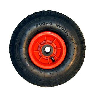 Patin de roue anti-crevaison 260x85 axe Ø 20mm largeur axe 75 mm