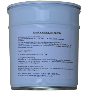Granulé antidérapant additif anti-dérapant Branths
