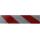Marquage davertissement rouge / blanc 141 mm x 9 m...