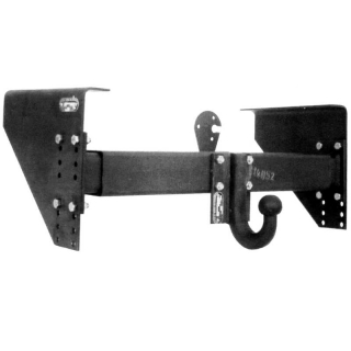 Support de remorquage universel 2000 kg, configuration des trous 83 x 56 mm