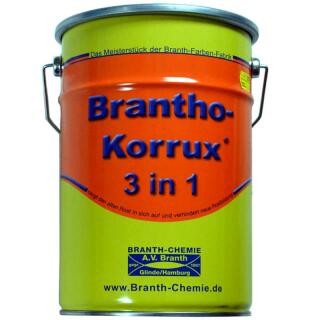 Brantho Korrux "3 en 1" 5 litres gris poussière RAL 7037