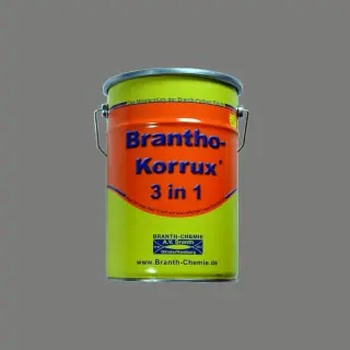 Brantho Korrux "3 en 1" 5 litres gris poussière RAL 7037