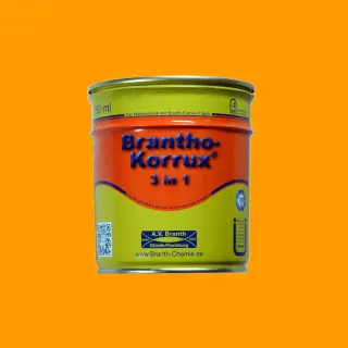 Brantho Korrux "3 en 1" bidon de 0,75 litre jaune melon RAL 1028