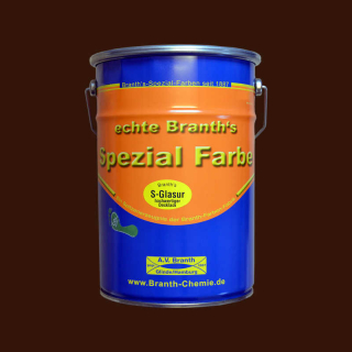 Branths S-Glaze (séchage lent) 5 litres marron RAL 8016