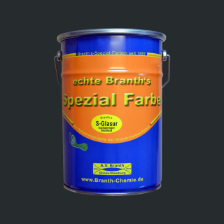 Branths S-Glaze (séchage lent) 5 litres noir graphite RAL 9011