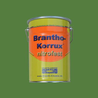 Brantho Korrux "nitrofest" bidon de 5 litres vert citron / vert réséda RAL 6011