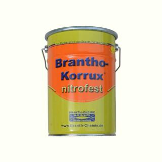 Brantho Korrux "nitrofest" bidon de 5 litres blanc pur RAL 9010