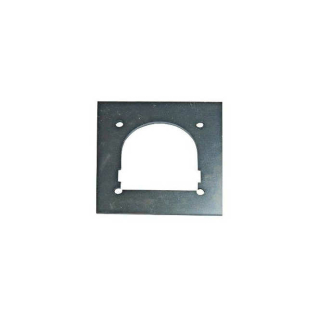 Contre-plaque darrimage auge Art.No. 1840259, avec anneau et ressort 131 x 142 mm