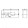 Lampe à quatre chambres SAW / HELLA gauche 2201 L / BBSKN 246 L avec NSL, KZL