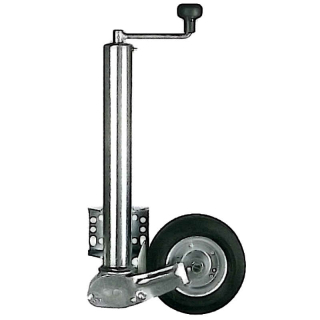 Roue dappui Winterhoff pliable, bouton manuel confort, charge dappui 250 kg