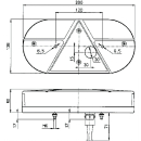 Système Technokon 3 BBSKWN 610 L, frein clignotant...
