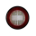 Feu de recul avec réflecteur rouge, 730/12 LED, câble de raccordement 500 mm